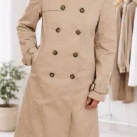 بارانی بلند مانتو بارونی