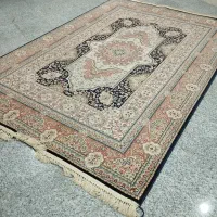 فرش ماشینی ابریشم در ابریشم سرشماری جفتی|فرش|اصفهان, بهارستان|دیوار