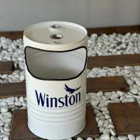 سطل زباله فانتزی بشکه ای - فلزی|کافی‌شاپ و رستوران|هشتگرد, شهرک اداری|دیوار