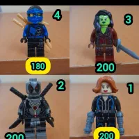 فروش فوری عروسک لگو مینی فیگور و ست کامل