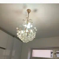 لوستر بلور|لوستر و چراغ آویز|خلخال, |دیوار