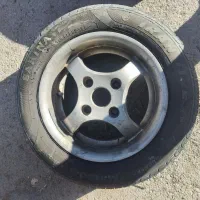 چهار حلقه رینگ اسپرت پراید با لاستیک ۹۰ درصد ۱۷۵