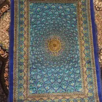 فرش ابریشم ذر نیم ۱۰۰ در ۱۵۰ سانتی متر