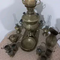 سماور زغالی برنجی