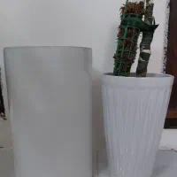 ۲ عدد گلدان سرامیکی