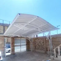 نصب و اجرای سایه بان با ورق upvc و فلزی