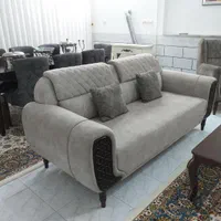 مبل هفت نفره به همراه میزغذاخوری هشت نفره|مبلمان خانگی و میز عسلی|دلیجان, |دیوار
