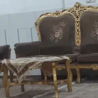 مبل سلطنتی بسیار راحت مناسب خونه باغ چوب راش