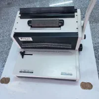 دستگاه سیمی کن کتاب پانچ فنرزن جزوه مارپیچ 8702