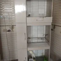 قفس سه طبقه اروپایی تمام mdf