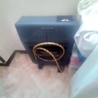 بخاری بدون دود کش کاملا سالم