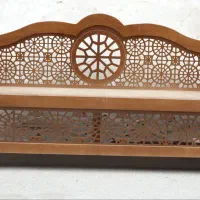 تخت ومبل ومیزگره چینی چوبی بصورت نقدی واقساط|مبلمان خانگی و میز عسلی|خمینیشهر, |دیوار