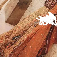 لباس ساری دامن شیک مناسب عقد حنا مهمانی|لباس|کرمان, |دیوار