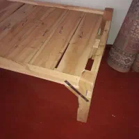 تخت خواب چوبی|تخت و سرویس خواب|شهرضا, |دیوار