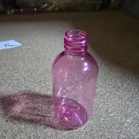 بطری صورتی کمرنگ پت|ظروف نگهدارنده، پلاستیکی، یکبارمصرف|سنگر, |دیوار