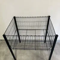 استند و باکس و سبد و قفسه حراجی آهنی