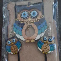 گردنبند و گوشواره چوبی|بدلیجات|کرج, گوهردشت|دیوار