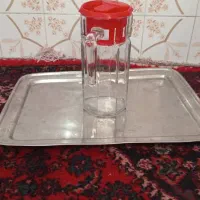 سینی استیل قدیمی|ظروف سرو و پذیرایی|قم, علی آباد سعدگان|دیوار