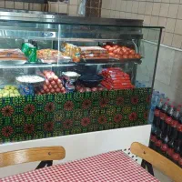 یخچال ویترینی مکعبی آکواریومی فست فود ساندویچی