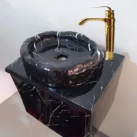 روشویی صخره ایی/طرح رودخانه و سنگی