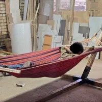 پایه تاب ننو، تاب ننو با پایه،تاب ریلکسی، تاب باغی
