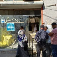 نانوایی سنگکی دور میدان