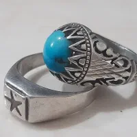 فروش دوعددانگشتر،فیروزه عجمی وحرزامامجواد|جواهرات|رباط‌کریم, رباط‌کریم|دیوار