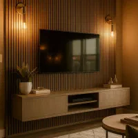 تی وی وال|میز تلویزیون|رشت, دروازه لاکان|دیوار