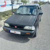 پراید مدل ۸۱ دوگانه سه لکه رنگ‌ جلو عقب پلمپ
