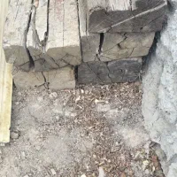 تراورس چوب زیر ریلی