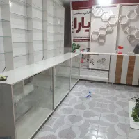 دکور و قفسه لاکچری لوازم آرایشی MDF|فروشگاه و مغازه|بوانات, |دیوار