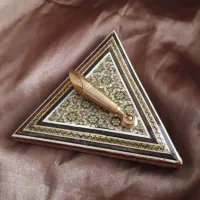 قلمدان رومیزی خاتم