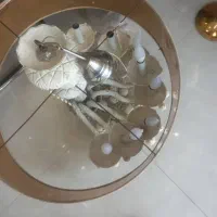 لوستر ۱۰شاخه کریستال سالن سالم