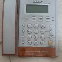 تلفن رومیزی سیم‌دار۲خط