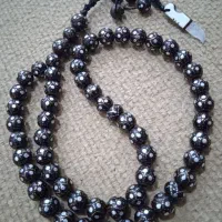 تسبیح کلکسیونی (زندان بافت)هسته خرما مس کوب شده