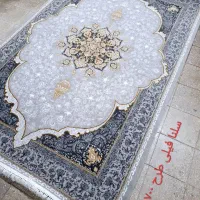 فرش سیلور دودی نقره /ترند سال/با کیفیت وارزان|فرش|قائم‌شهر, |دیوار