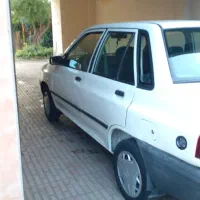 پراید دوگانه سی ان جی دستی مدل ۱۳۸۶ رنگ سفید|خودرو سواری و وانت|رودسر, |دیوار