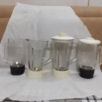 پارچ مخلوط کن شیشه ای و طلقی و مخزن آسیاب و خردکن