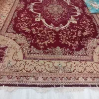 دو عدد فرش 12 متری قرمز