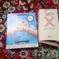 نوکیا  3.1plusو ال جی  xpower