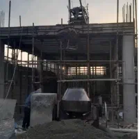بتن ریزی دستی