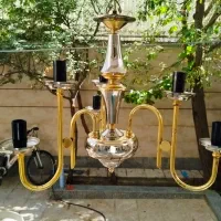 لوستر ۶ شاخه سالم سالم