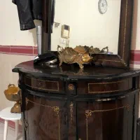 آیینه کنسول چوبی