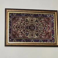 تابلو فرش دستبافت قدیمی