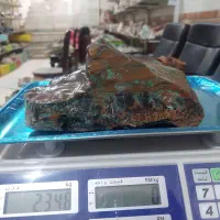 گوهر سنگ معدنی فیروزه شجردار نیشابور نایاب