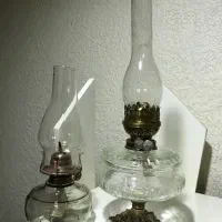 چراغ نفتی پایه برنزی