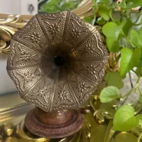گرامافون دکوری عتیقه طلاکوب