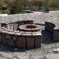تزئینات سنگ تاوه ، آبنما آبشار و...