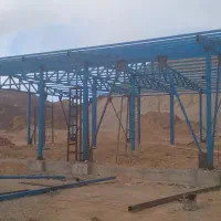 سوله اسکلت فلزی سازهای فلزی درب پنجره جوشکاری سیار