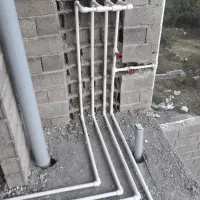 لوله کشی سفید آب